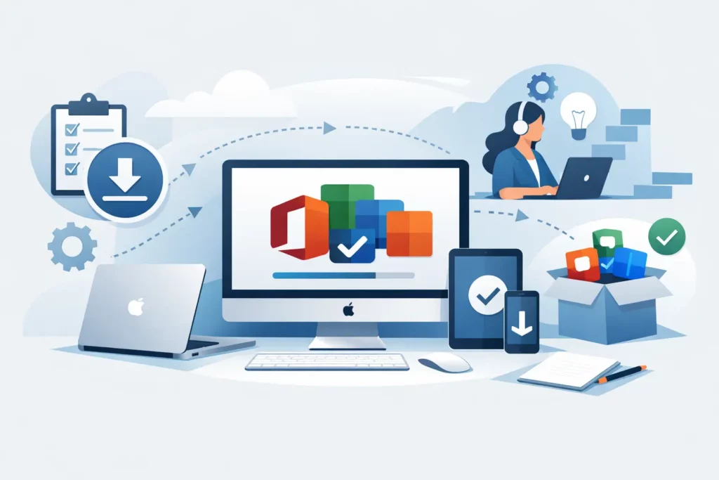Office Mac installatie stap voor stap in 7 stappen