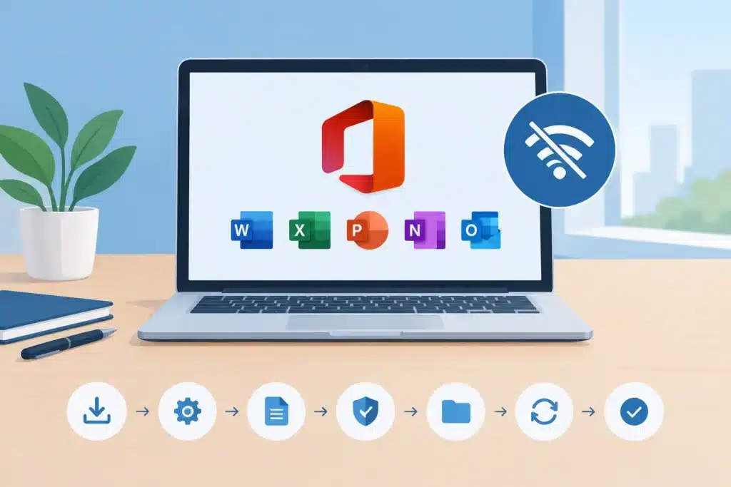 Microsoft Office offline installeren in 7 stappen