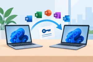 Office-licentie overzetten naar nieuwe computer