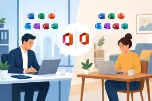 Office Professional Plus versus Home vergelijken